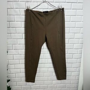 RACHEL ZOE women brown leggings/size L